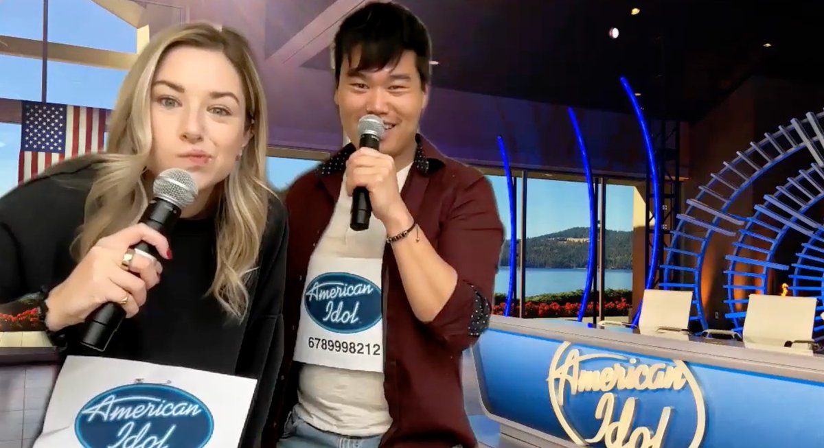 lexxbarn's tweet photo. THIS WEEK on American Idol 🎶 Our final two contestants take the stage and battle for their lives with guest judge Lady Gaga. Who will be the last one standing? You decide

Text 8008135 to vote for @lexxbarn 
Text 077345 to vote for @alexhaobao https://t.co/I3sAzXqd0v