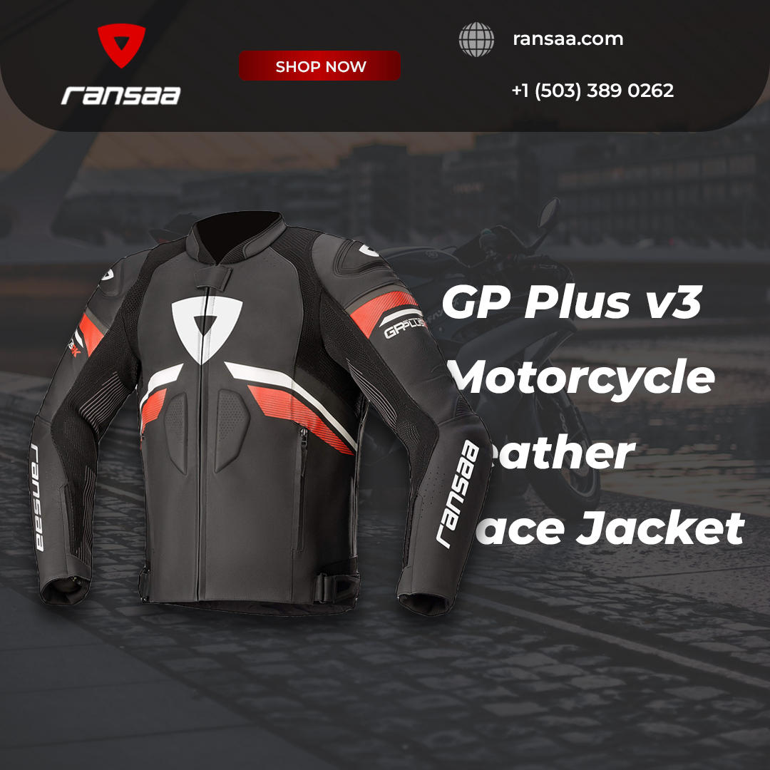 ransaa_official's tweet photo. The GP Plus V3 Motorcycle Leather #racejacket will take your racing to the next level. In one dynamic package, precision, protection, and speed. 

Shop Now:

https://t.co/yZ72FZ6IhW

#gpplusv3 #leatherjacketsformen #motorcyclejacket #leatherjacket #motorcycleapparel #racegear https://t.co/r6EJUgc5IH