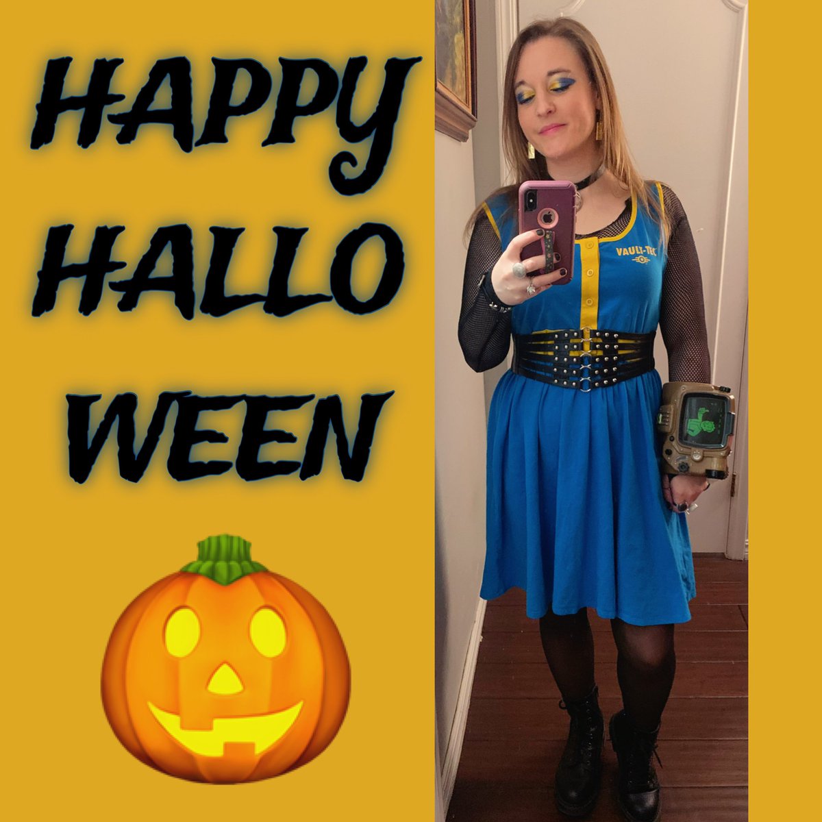 🎃Happy Halloween from Vault 111🎃

#halloween #costume #fallout #vault111 #happyhalloween #halloweencostume #apocalyptic #gamer #videogames #vaultgirl #pipboy #electronicmusic #electronica #synthwave #synthpop #retro #newwave #retrowave #indieelectronic