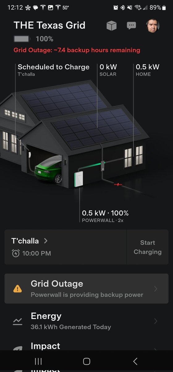 JohnEG78's tweet image. Power outage protection, whenever I need it. 

@teslaenergy #Powerwall.