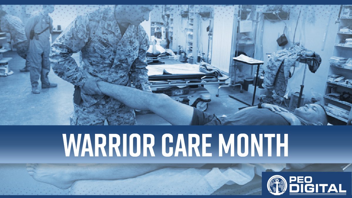 #WarriorCareMonth begins today! Join us in honoring the fortitude and tenacity of our wounded, unwell, and injured service members, along with their families and caregivers.

Read more: warriorcare.dodlive.mil

#PEODigital #USNavy