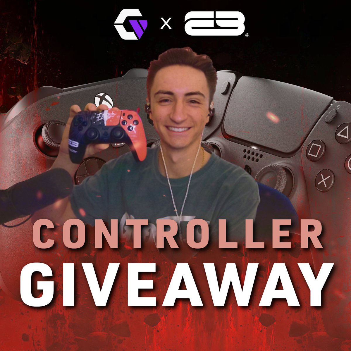 I am giving away a FREE Custom controller ahead of #MW3   

✅ Like, ♻️ Retweet, ⚠️ Follow <a href="/Gameneticshq/">Gamenetics</a> &amp; <a href="/Ebatez_/">𝙀𝙗𝙖𝙩𝙚𝙯</a> , &amp; Reply what controller you are on 🎮 for a chance to win!

Winner announced Sunday, November 5th

Thank you <a href="/Gameneticshq/">Gamenetics</a>!