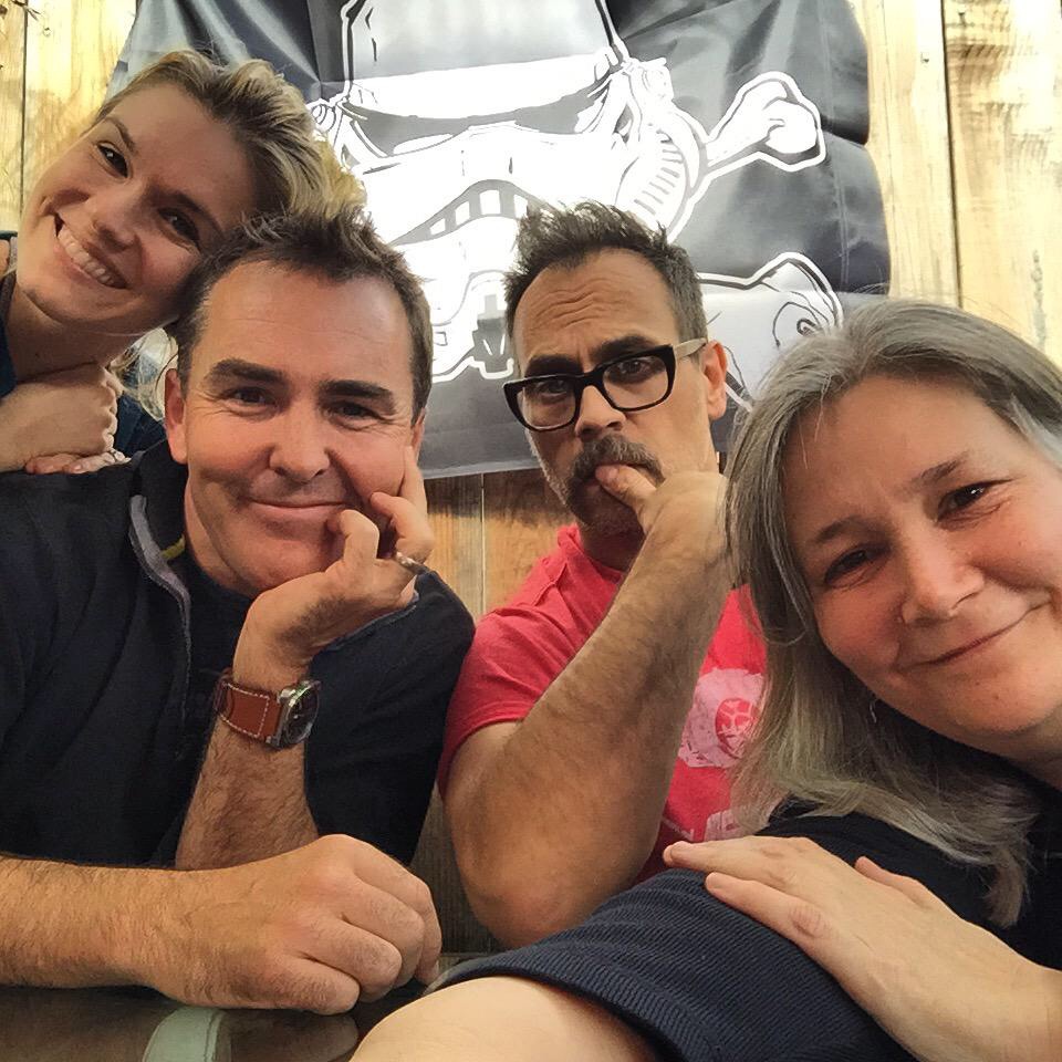 Happiest of Birthdays to my buddy of 17 years, and one of the best humans I know, @nolan_north! (with two more of my favorite humans thrown in for good measure❤️) I love you, Huck! 🥳💕