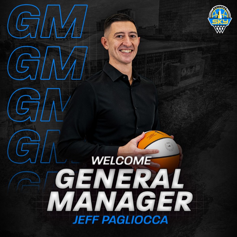 chicagosky's tweet photo. We got our guy ✅

Skytown, introducing your new General Manager: @JeffPagliocca!