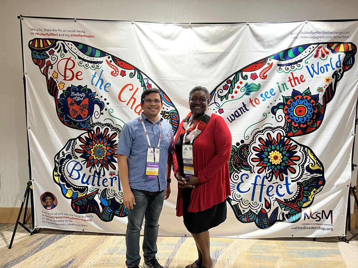 teachingwithV's tweet photo. What an amazing conference. I’ve learned so many new things that I can’t wait to share. Thank you @MathLeaders for making this conference amazing and phenomenal!
#ButterflyEffect https://t.co/naag08Z2WA