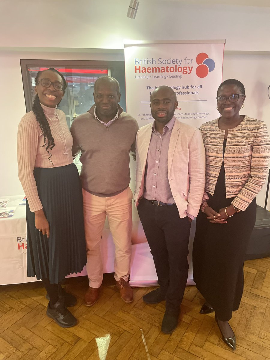 ImperialSCG's tweet photo. Last week the #ImperialSickleCellGroup attended the @ascatconference. The group presented six projects discussing a range of research areas with the aim to have a positive impact on people affected by #SickleCell
🗣️1 Oral presentation
🗣️ 1 Panel discussion
📝4 Poster presentation https://t.co/qUa04Z6zpe