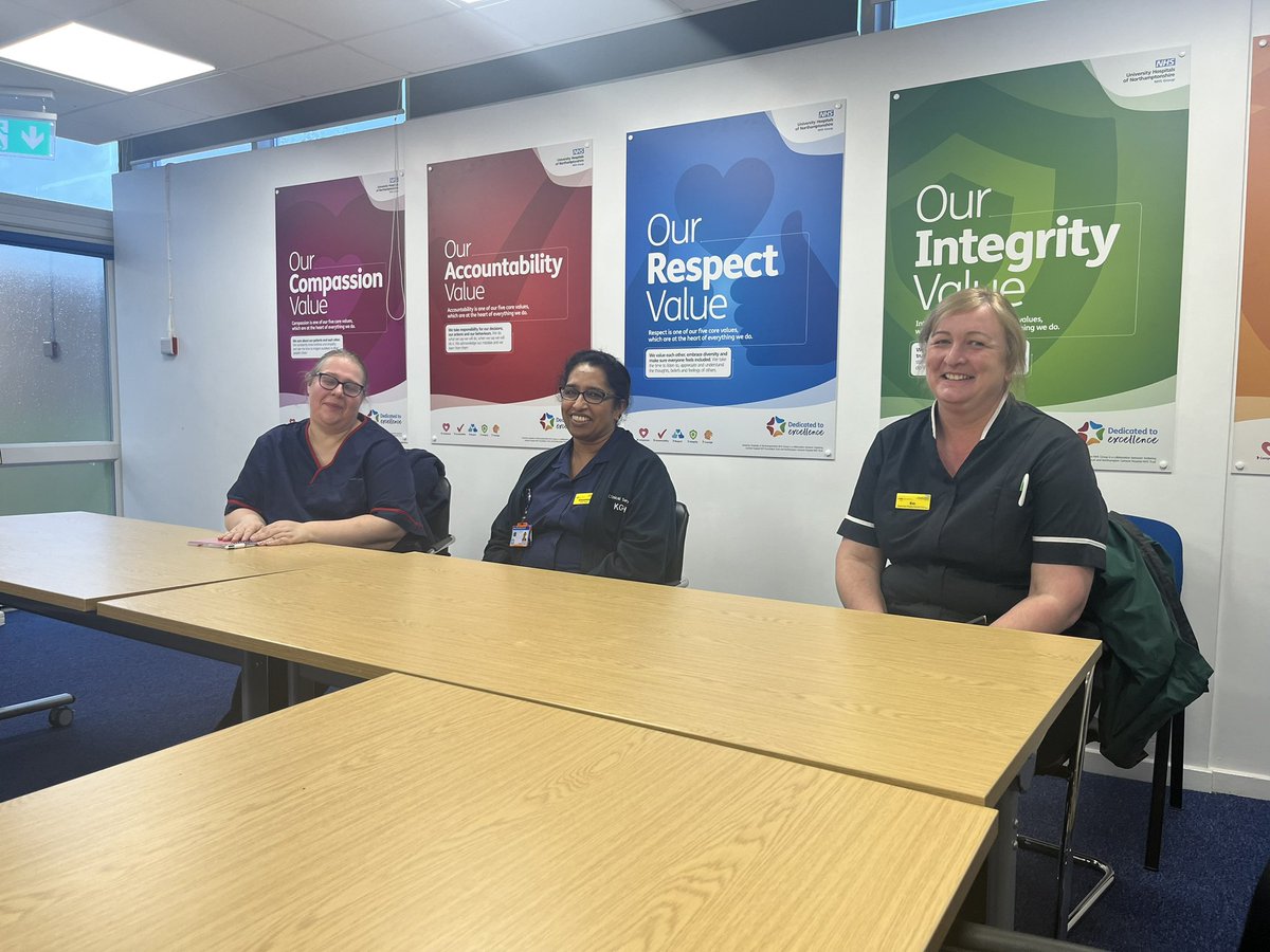 It was a delight to hear from Lilford wards senior team today about the amazing work they are doing. Including harm free care, no/v little agency staff & no patient complaints over several years #kghexcellence