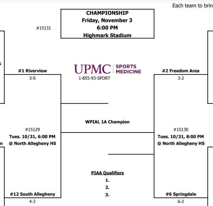 Good Luck South Allegheny!!!!! The entire section is behind you!!!  <a href="/southallegheny/">South Allegheny SD</a>