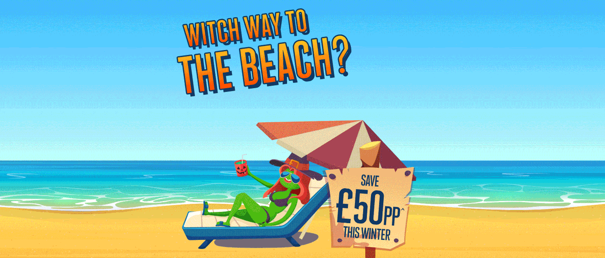altrinchamhq's tweet photo. 90% of #Halloween marketing posts today I've ignored.

But @jet2tweets just sent this email and it actually made me chuckle.

"Witch Way To The Beach?"

Proper #DadJoke vibes - but I'm at the age where I appreciate that stuff.

#Marketing #MarketingExamples https://t.co/LOyqU67GBX
