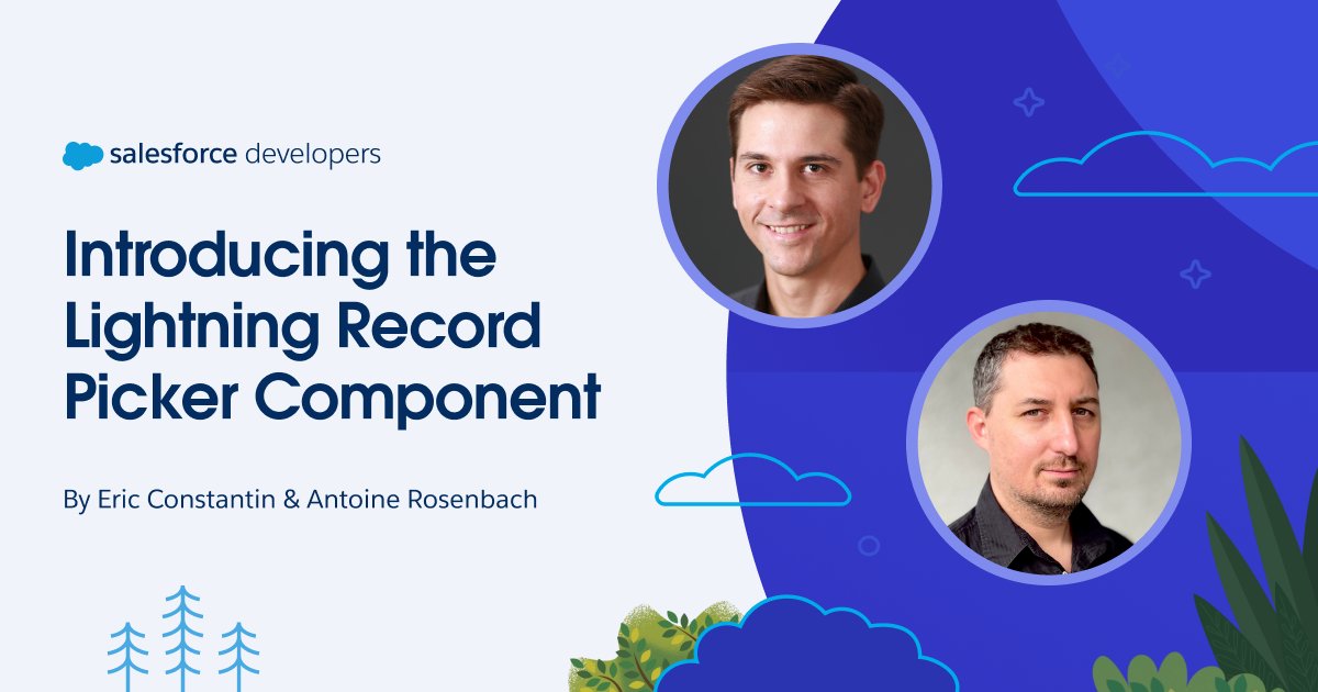 Now in Beta: Use the Lightning Record Picker for LWC to quickly find and select #Salesforce records in the system. ⚡️

Get started: ➡️ sforce.co/3MkYjv9