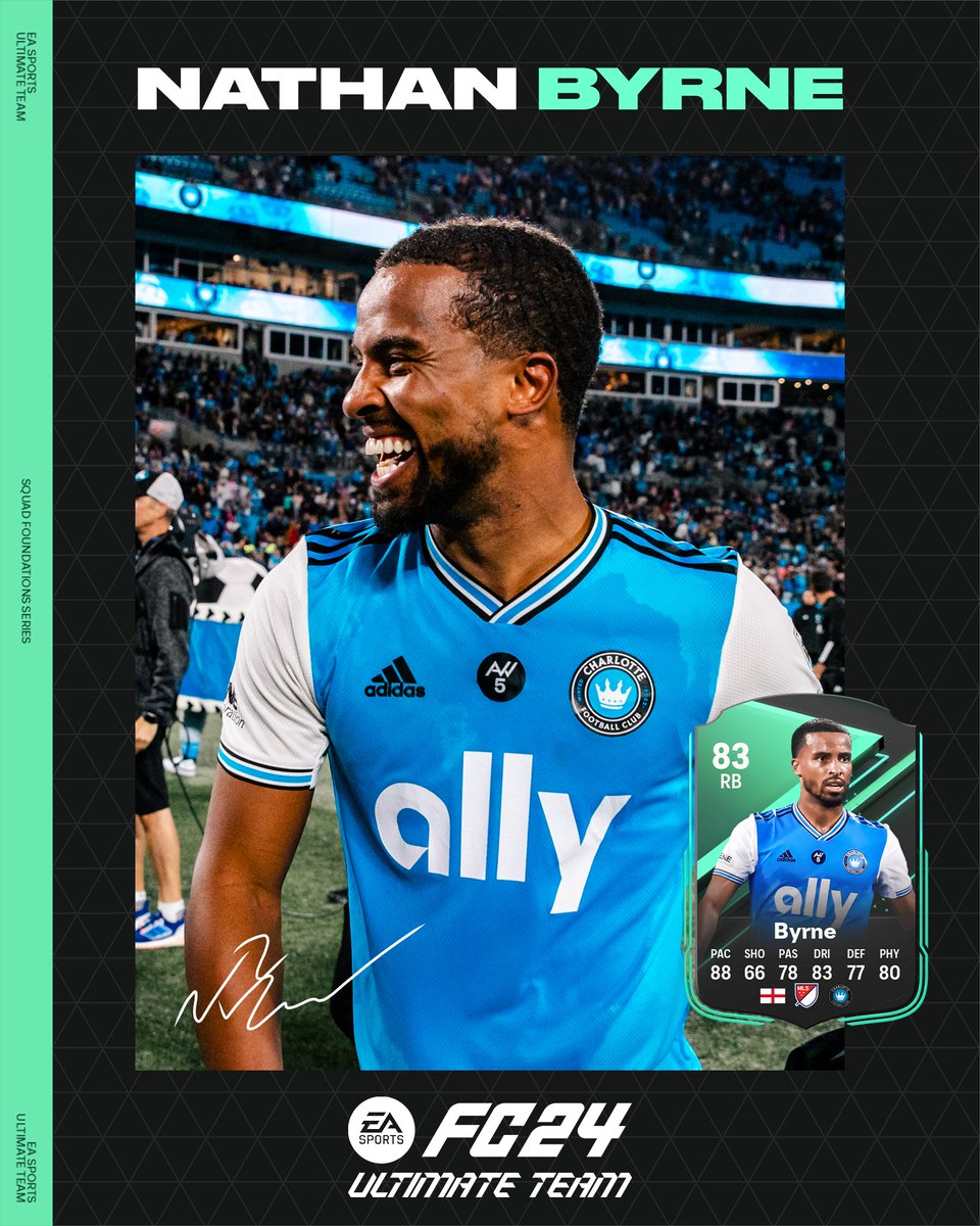 ULTIMATE TEAM CARD ALERT 🚨 @NathanByrne_ is now available as a Squad Foundations Objective #FC24