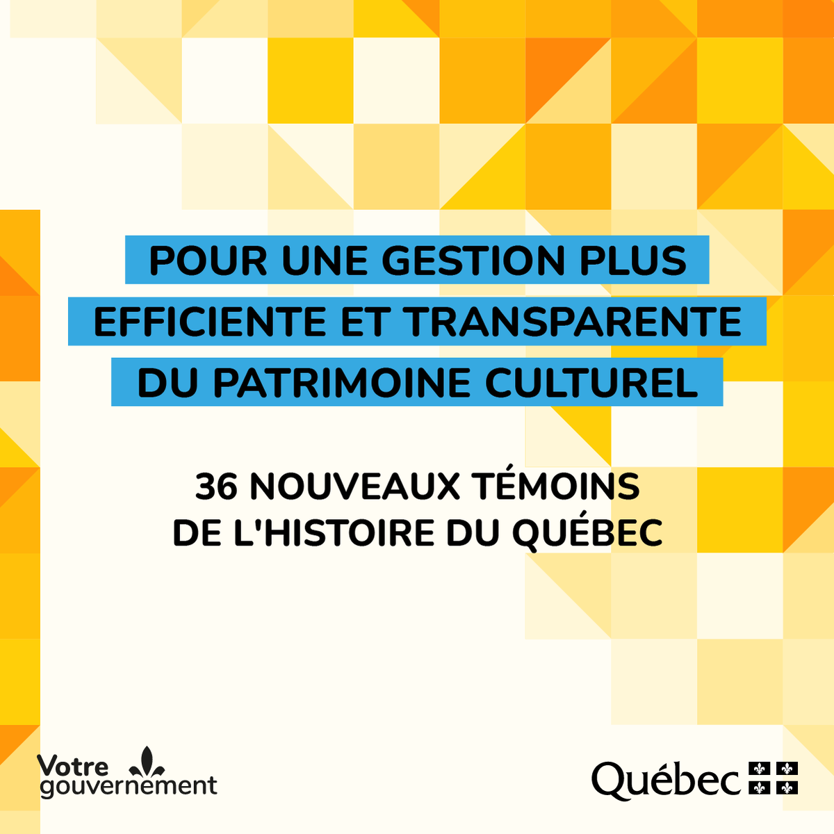 MCCQuebec's tweet photo. #communiqué
Le ministre du @MCCQuebec, @lacombemathieu, agit en faveur d'une gestion du patrimoine culturel plus transparente et diligente.

Détails: https://t.co/7uQWQXvrjz #PatrimoineQc #CultureQc #RPCQ https://t.co/ezSBUN5BKh