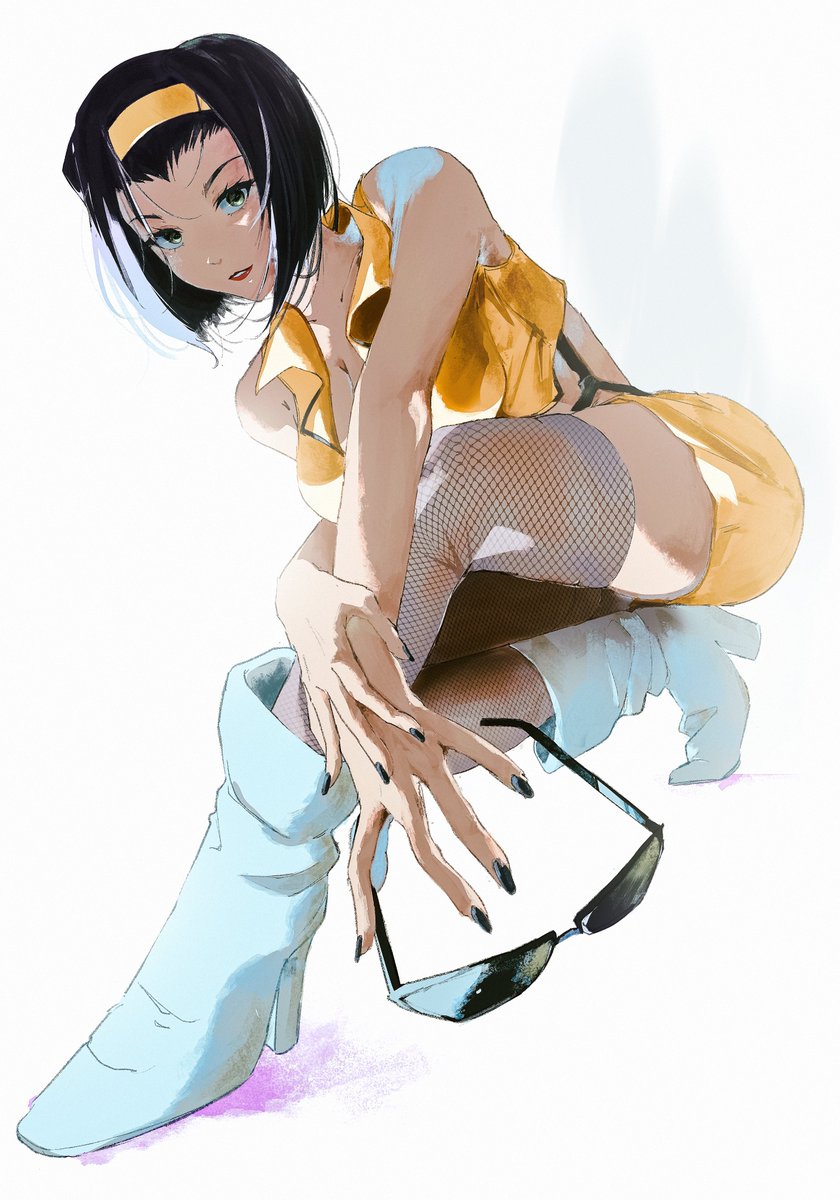 fonzaku_'s tweet photo. faye valentine 💛

#cowboybebop https://t.co/EtF53Lu9H8
