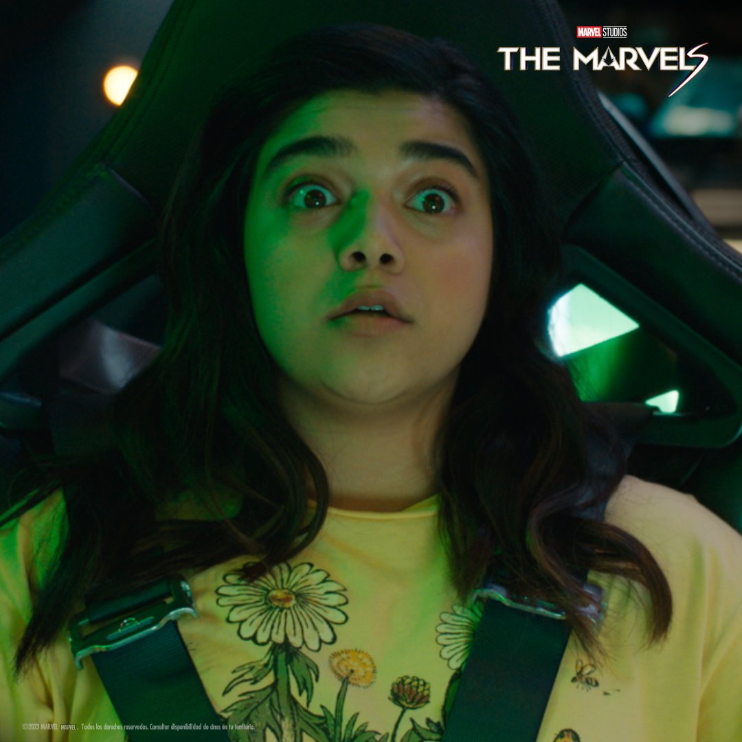 MarvelLATAM's tweet photo. La emoción por #TheMarvels es total 🤩

Estreno 9 de noviembre, solo en cines 🔥 https://t.co/azJkVBwnEx