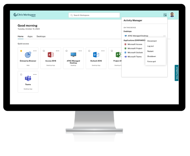 citrix's tweet photo. Have you checked out the new Citrix UI yet? Take a look at some of the newest features and learn how to transition your users over. ➡️ https://t.co/xXsG5wyjFr https://t.co/zAglIZtrHy