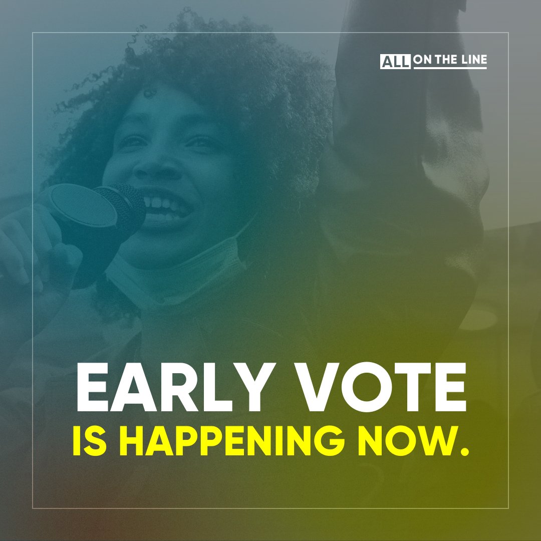 👏Virginia!👏 Election day is only ONE WEEK away! It is *vital* that you make a plan to vote – you deserve to have your voice heard! 📣 bit.ly/478CWoI