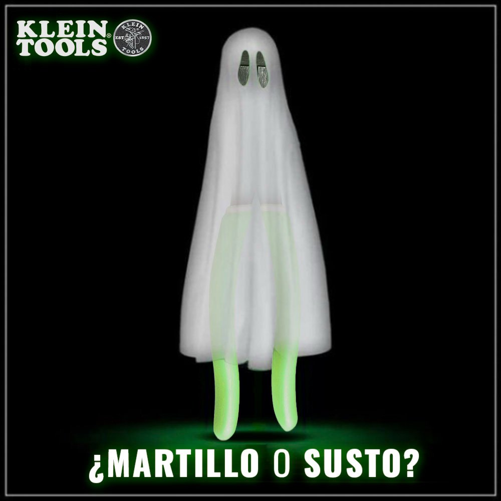 KleinToolsMex's tweet photo. ¿Vas a clavar hoy o asustar a alguien en Halloween? 👻⚒️ Aquí tienes 👇
#herramientas #KleinTools #fantasma #terror #halloween #martillo #pinzas #alicates #miedo #horror https://t.co/awv0N6utml