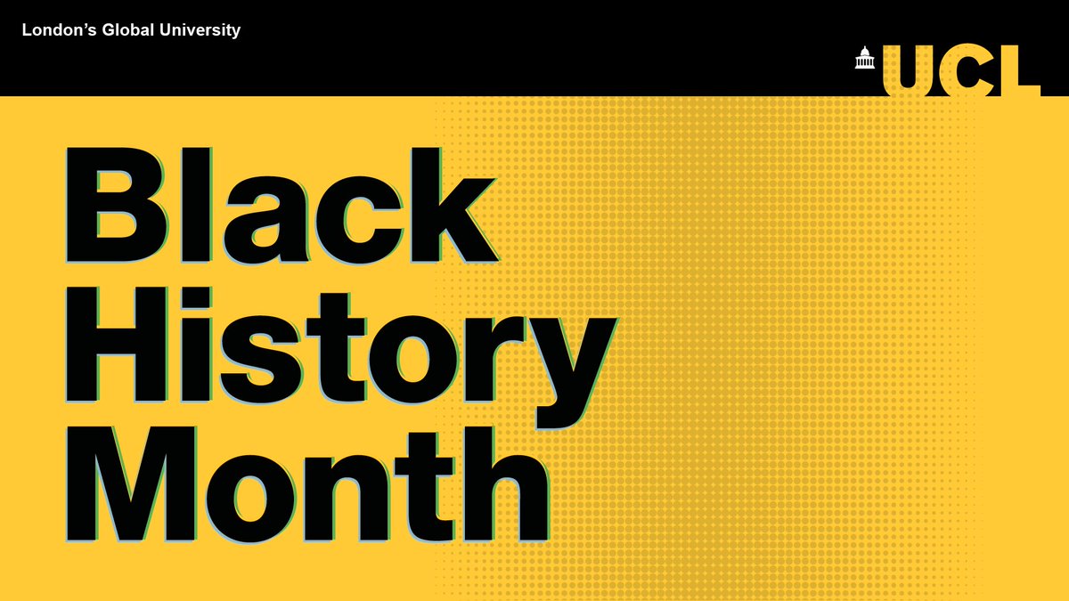 Today's the final day of #BlackHistoryMonth, but the celebration doesn't end there. We have plenty of events beyond October which highlight the invaluable contributions of black people as well as a number of resources available. 🔗 ucl.ac.uk/news/2023/sep/…
