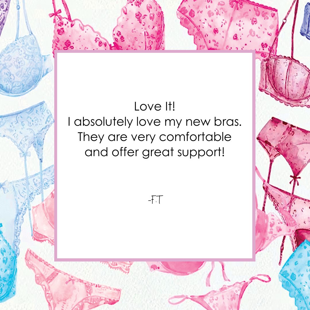 LineaIntima's tweet image. Check out our latest review! We love to hear from you all 💓 .
.
.
#LingerieLover #LingerieStyle
#Bralette #BraletteOutfit #Bralettes #OutfitoftheDay #InstaStyle #outfit #fashion #ootd #style #outfitoftheday #brafitting #brafittings #brafitter #brafitspecialist #musthave #brafit