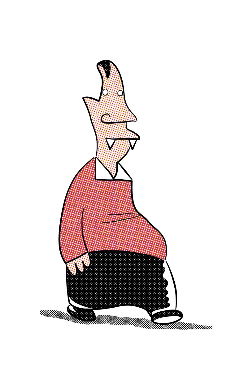 Arkholt's tweet photo. #inktober / #vectober day 31: Gary, from Scary Gary by Mark Buford. https://t.co/ER6TWsZa0O