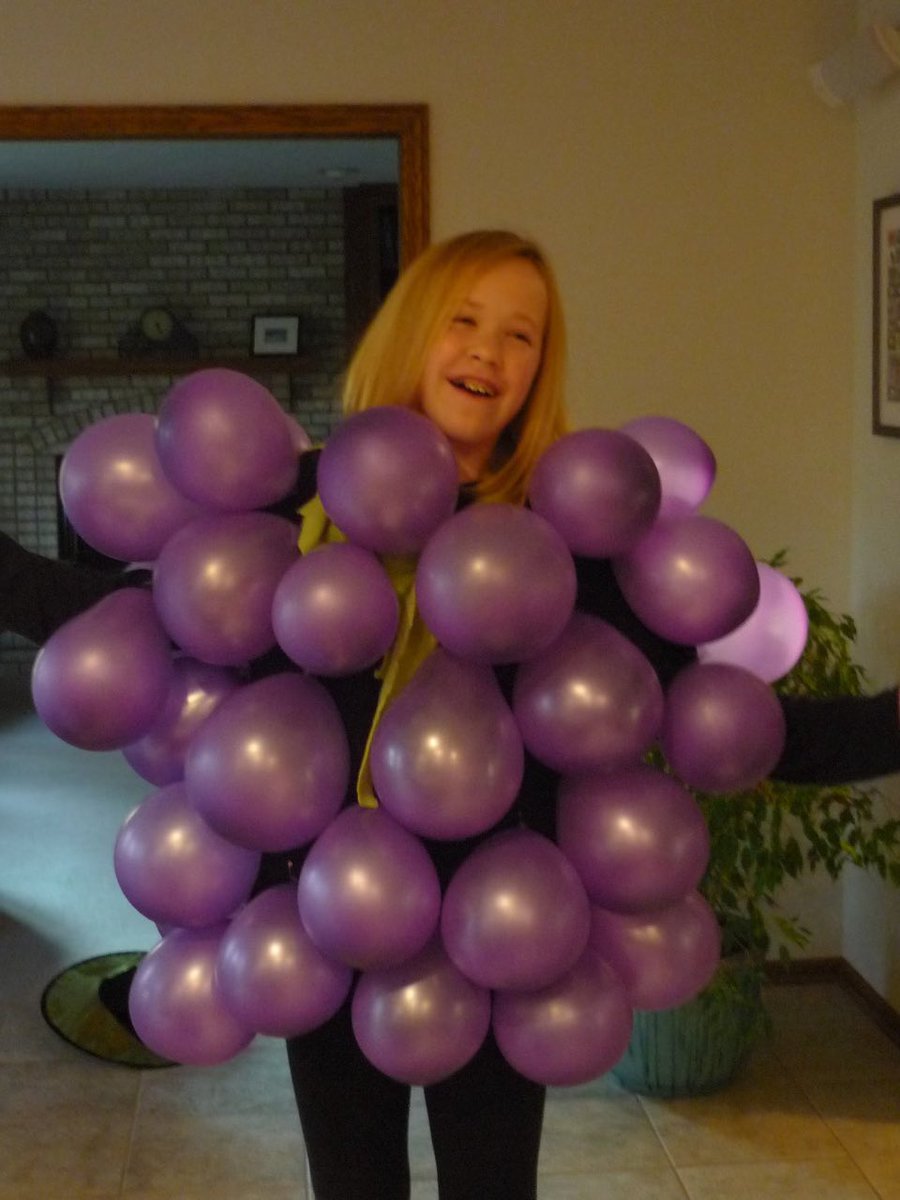 KateEhle's tweet image. “In girl world, Halloween is the one night a year where girls can dress like a total slut and no other girls can say anything about it.” - Cady Heron 
2011 Halloween, a bunch of grapes