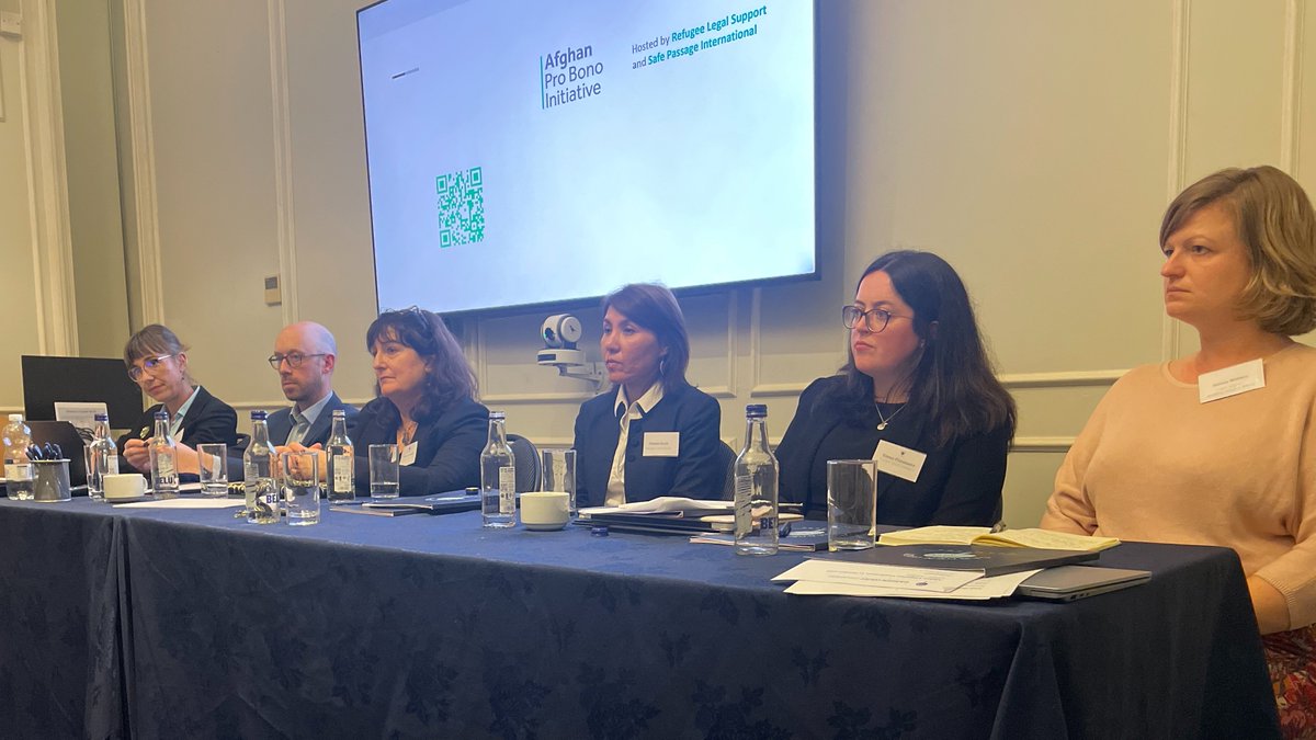 Garden Court Chambers (@gardencourtlaw) on Twitter photo <a href="/sarabi_shamim/">Shamim Sarabi</a> <a href="/RLSAthens/">Refugee Legal Support (RLS)🧡</a> Thank you to both in-person & online attendees for joining the Garden Court Immigration and <a href="/GardenCtPublic/">Garden Ct - Public Law</a> Law teams' Afghan Litigation Conference, as well as our speaker panel!
#AfghanLitigationConf <a href="/sarabi_shamim/">Shamim Sarabi</a> <a href="/RLSAthens/">Refugee Legal Support (RLS)🧡</a> Thank you to both in-person & online attendees for joining the Garden Court Immigration and <a href="/GardenCtPublic/">Garden Ct - Public Law</a> Law teams' Afghan Litigation Conference, as well as our speaker panel!
#AfghanLitigationConf