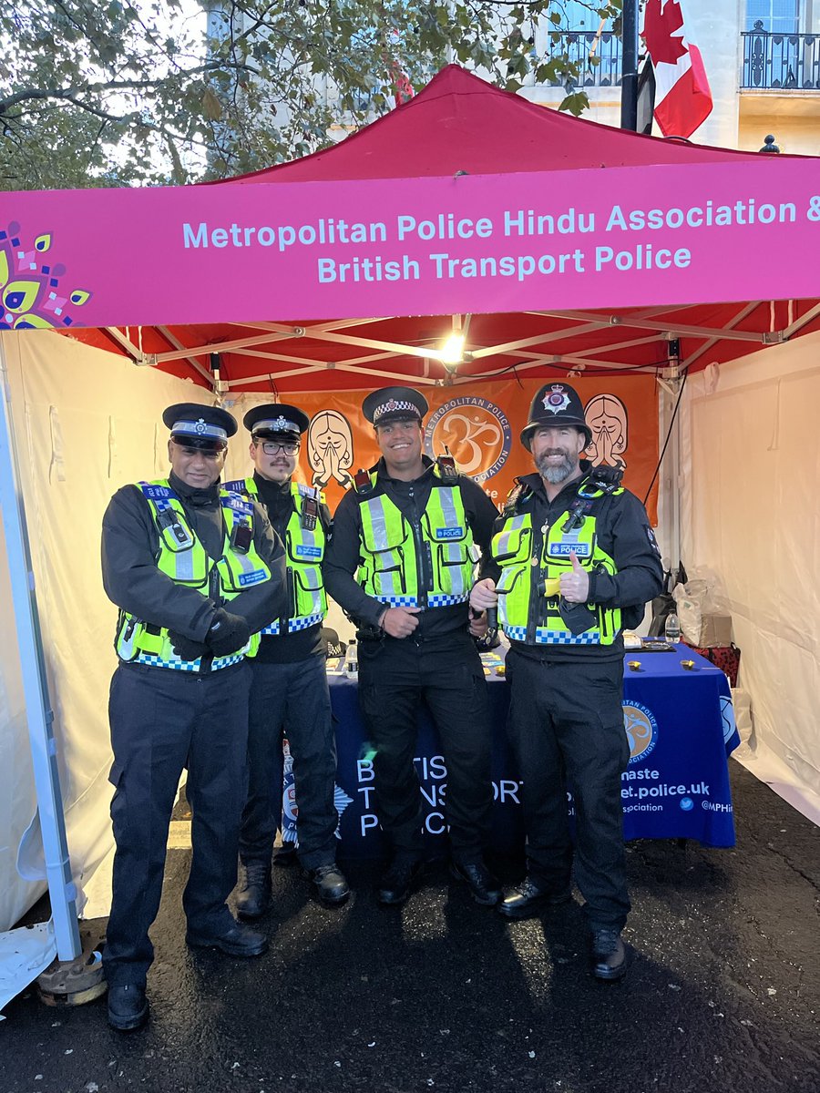We had the privilege of attending the Diwali on Trafalgar Square event this past Sunday in London. 

It was a honour to share the festival of lights with members of the public alongside the <a href="/metpoliceuk/">Metropolitan Police</a>.

We wish everyone a Happy Diwali for the 12th November. 🪔