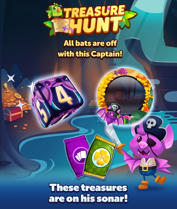 Unearth spooky prizes in the latest Treasure Hunt: Captain Bat. 🦇🗺️🎲 
Are you up for the challenge? bit.ly/TWCaptainBat