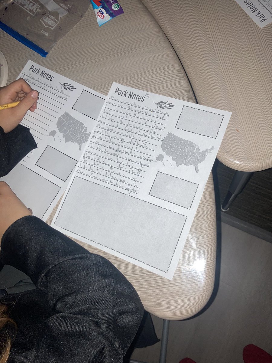 Two fifth grade classes participated in  Crossing America Live to learn about the ecosystems of Big Cypress. #STEAMinthePark @dacia92 <a href="/FortMillSD/">Fort Mill School District</a>