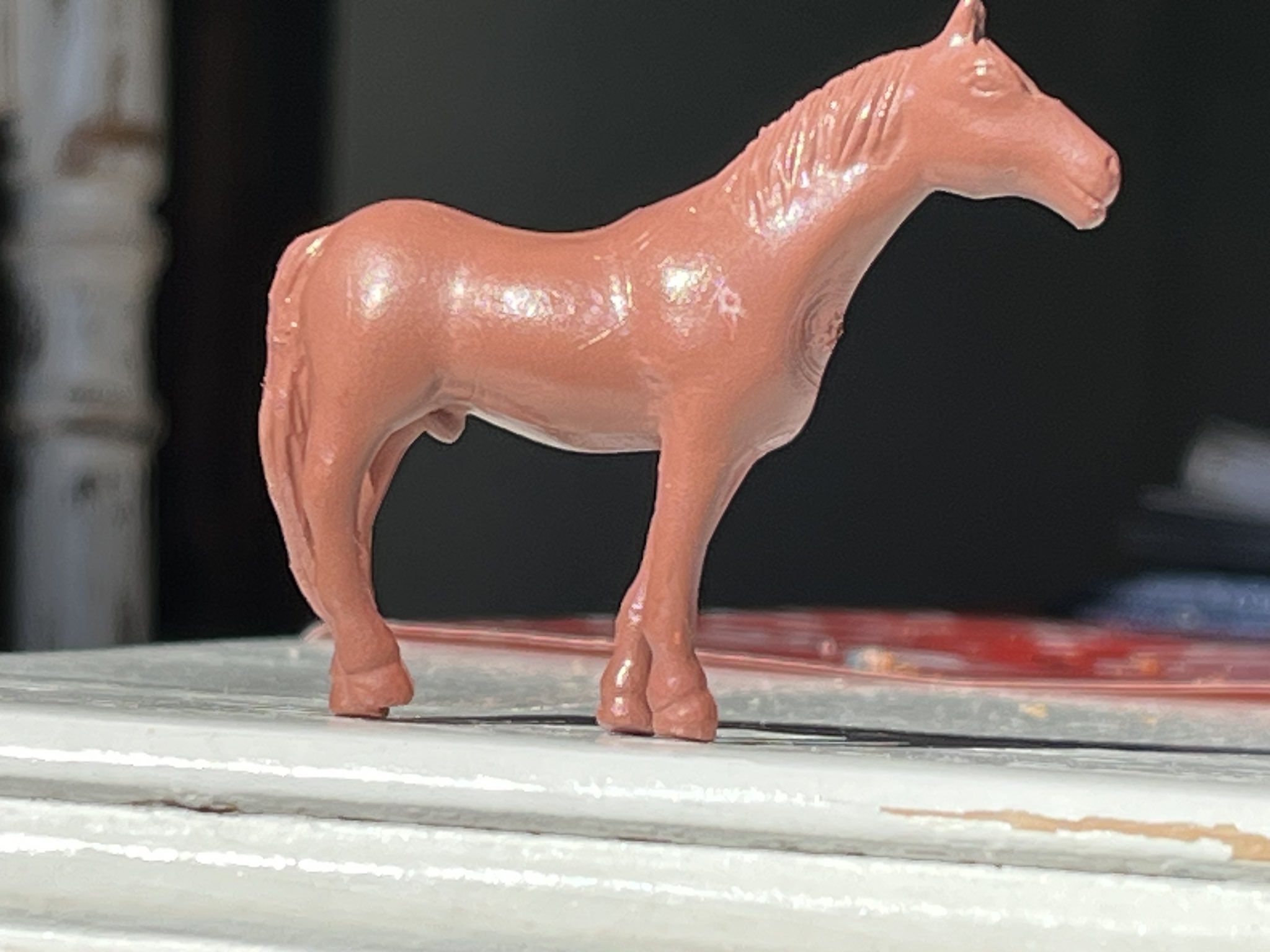 It's a sales toy horse