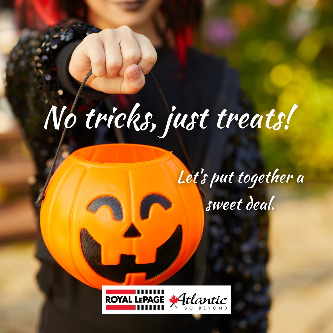 Happy Halloween everyone! 🎃 Hoping you all have a safe and spooky evening!
.
.
.
#HappyHalloween #TrickorTreat #RealEstateHumor #NSRealEstate #HRMRealtor #RoyalLePageAtlantic #GoBeyond