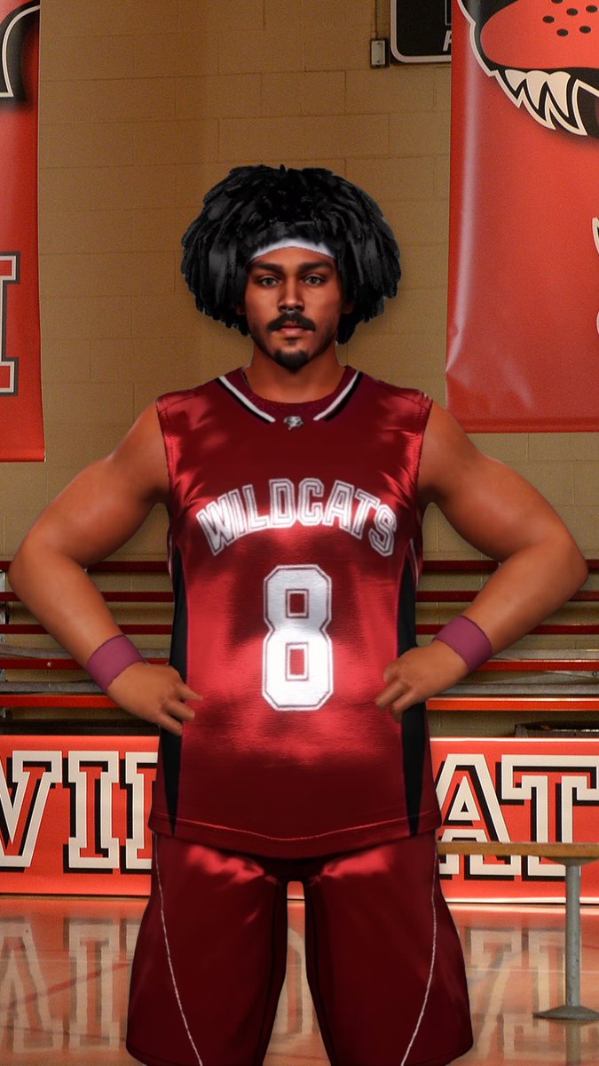 SandieXSunrise's tweet photo. Gotta getcha-getcha, head in the game.
#HalloweenCawstume #ChadDanforth
#WWE2K23 https://t.co/4Q9s1c79pA