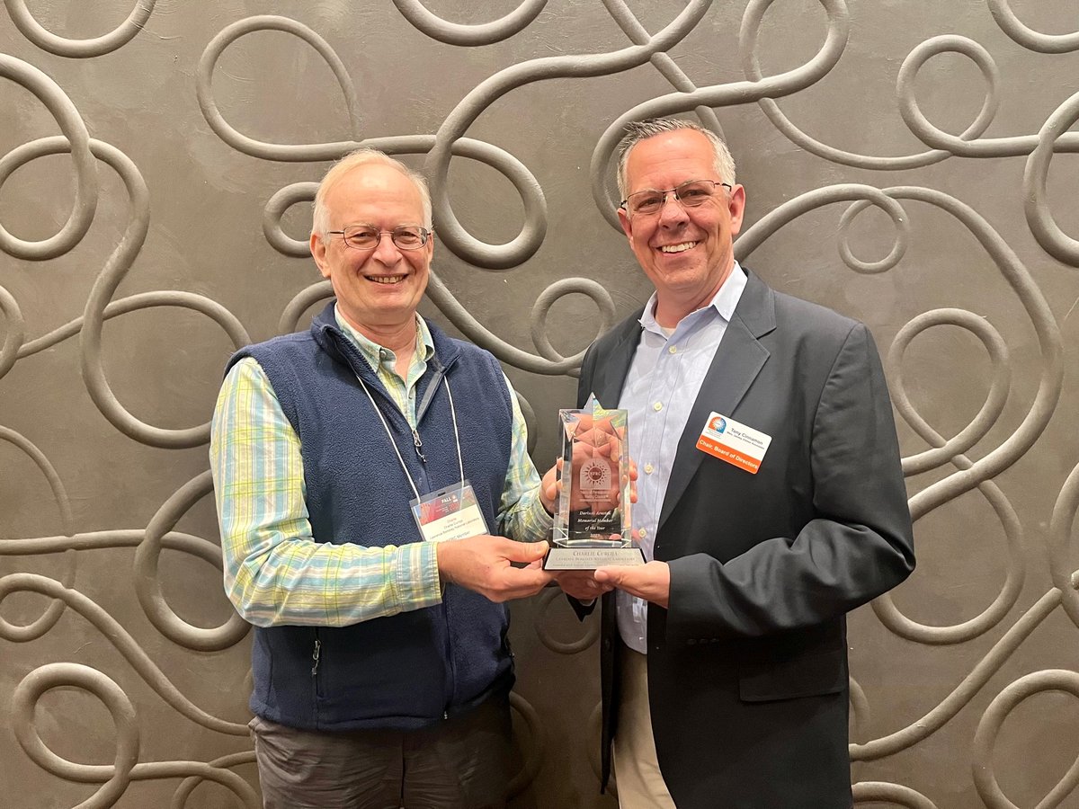 🏆 Celebrating Charlie Curcija, Ph.D., a distinguished scientist at <a href="/BerkeleyLab/">Berkeley Lab</a>, has been honored with the Dariush Arasteh Member of the Year award by the NFRC. His contributions to thermal performance research and dedication to NFRC's mission are truly outstanding. 🌟 #NFRC