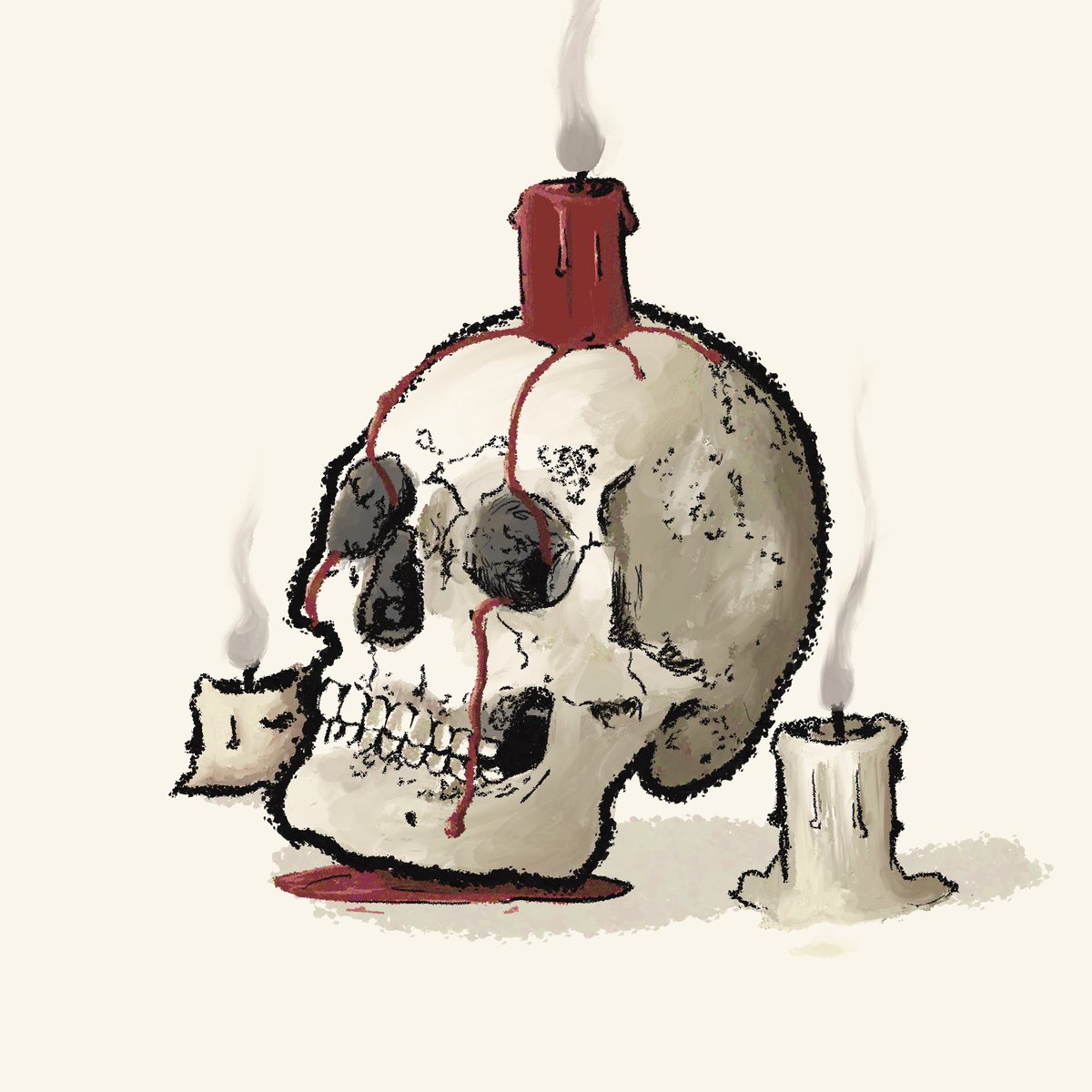 Happy spooky season everyone. Stay safe, stay weird and eat good stuff. 

#Halloween #illustration