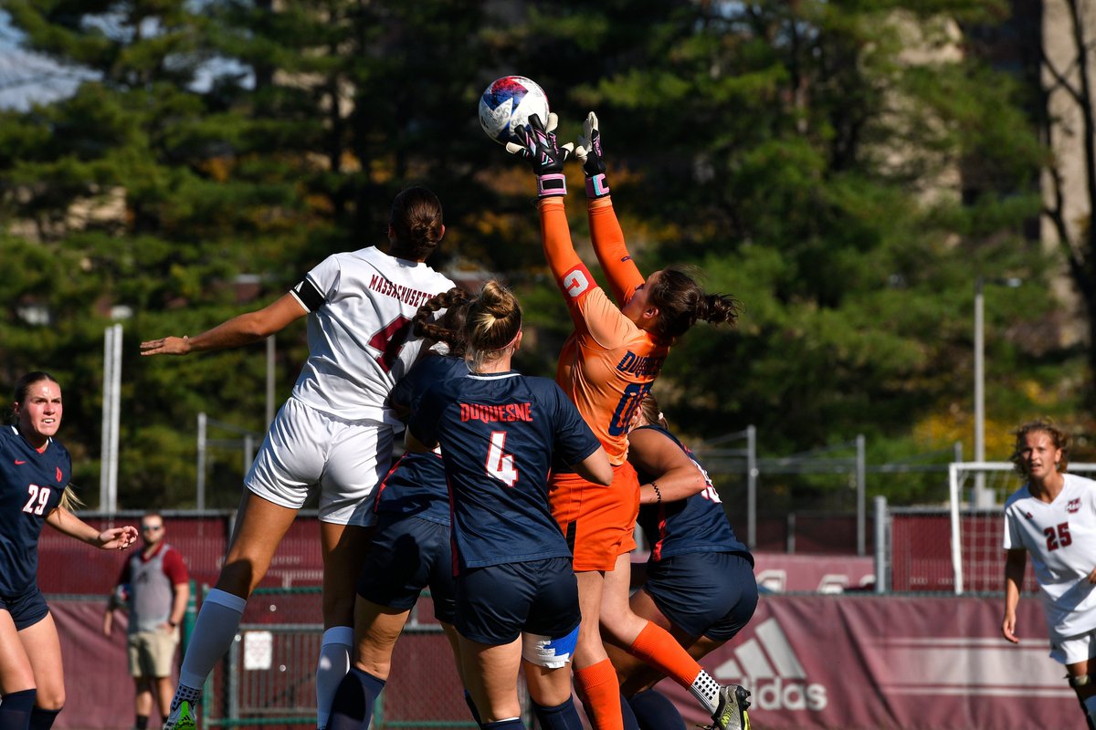 Set for semifinal soccer tomorrow!

📰 Preview: bit.ly/3FGPO9Q

#GoDukes | #A10WSOC