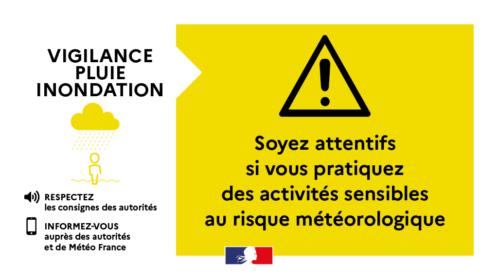 Tempête #Ciaran : le département de la Loire-Atlantique est placé en vigilance jaune 🟡
🌧  Pluie - inondation
🌬  Vents violents