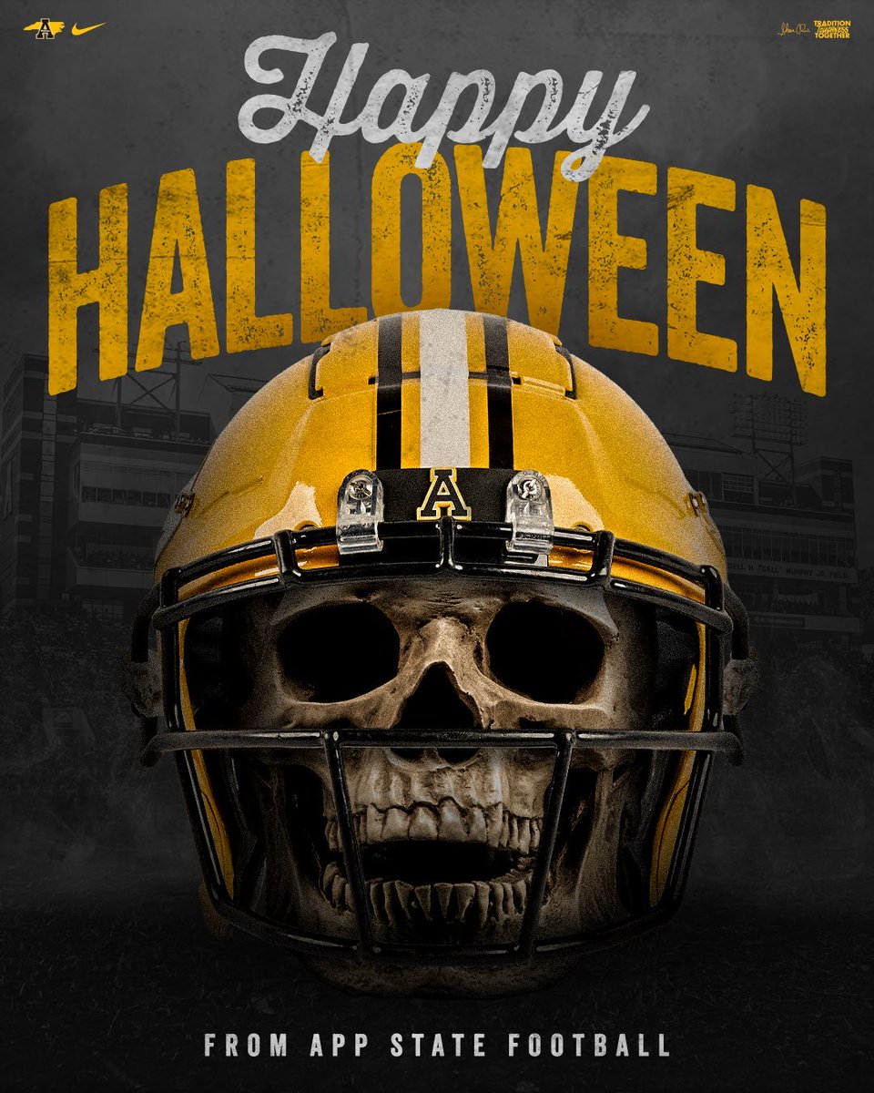 Happy Halloween from everyone at App State! 

Hard fought win last night over Cincinnati, now we set our sights on UCF!

#GoApp