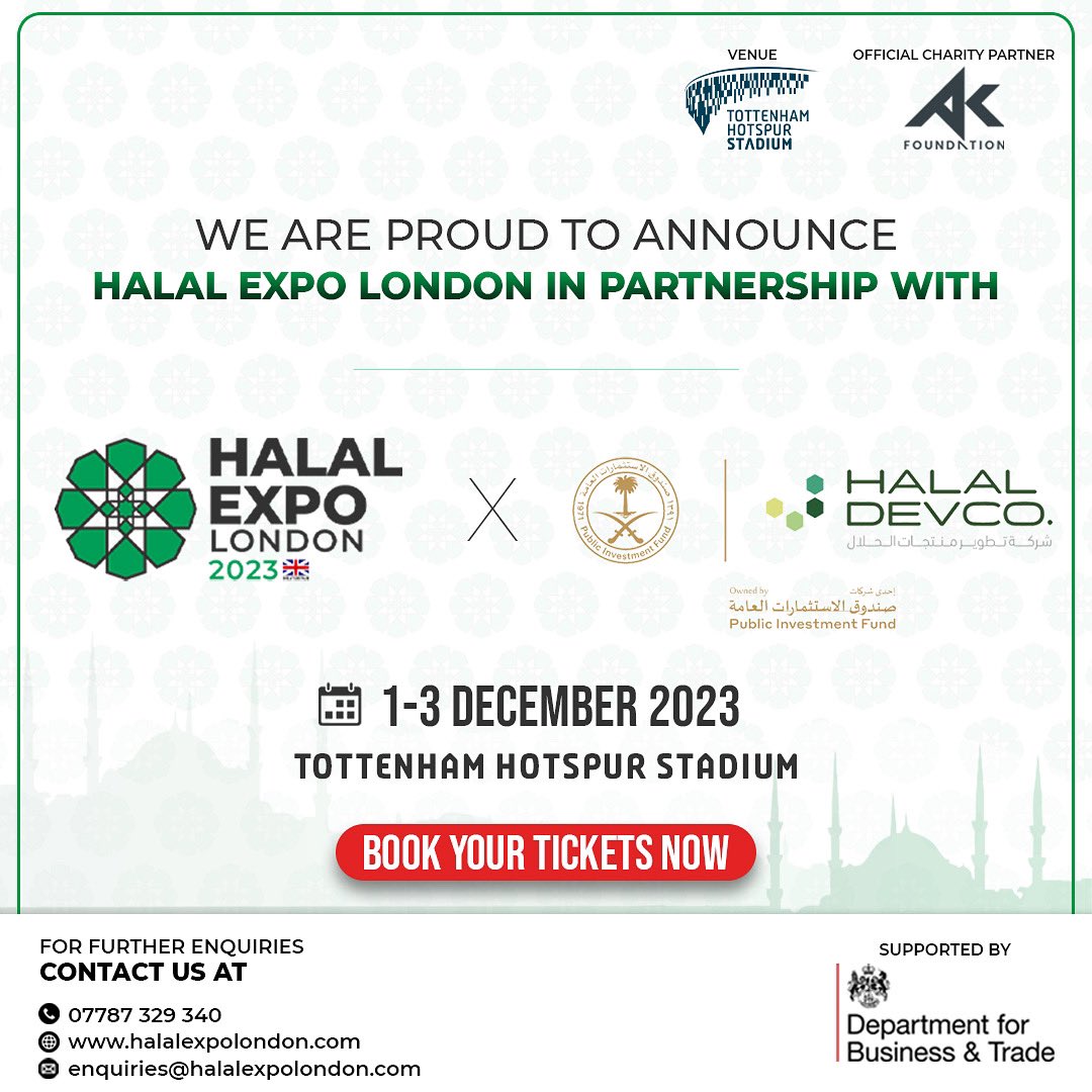 Halal Expo London 2023 tweet media
