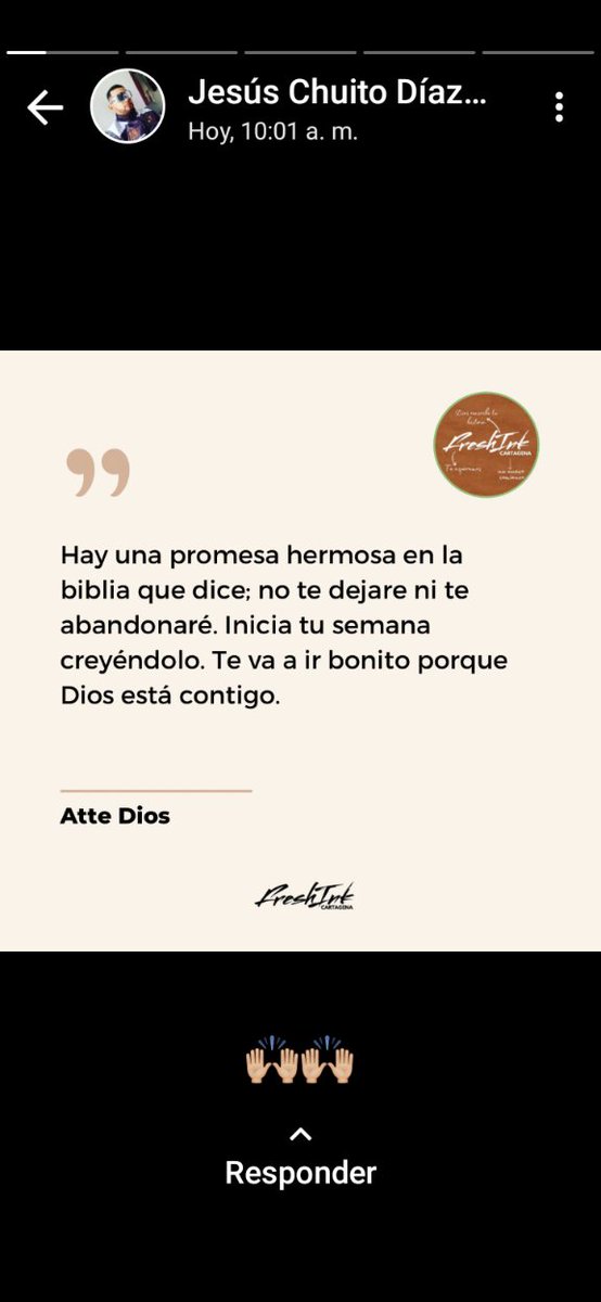 melenroj69's tweet photo. @DaisyParraMusic Dios siempre con nosotros https://t.co/5V8WAgcwOK