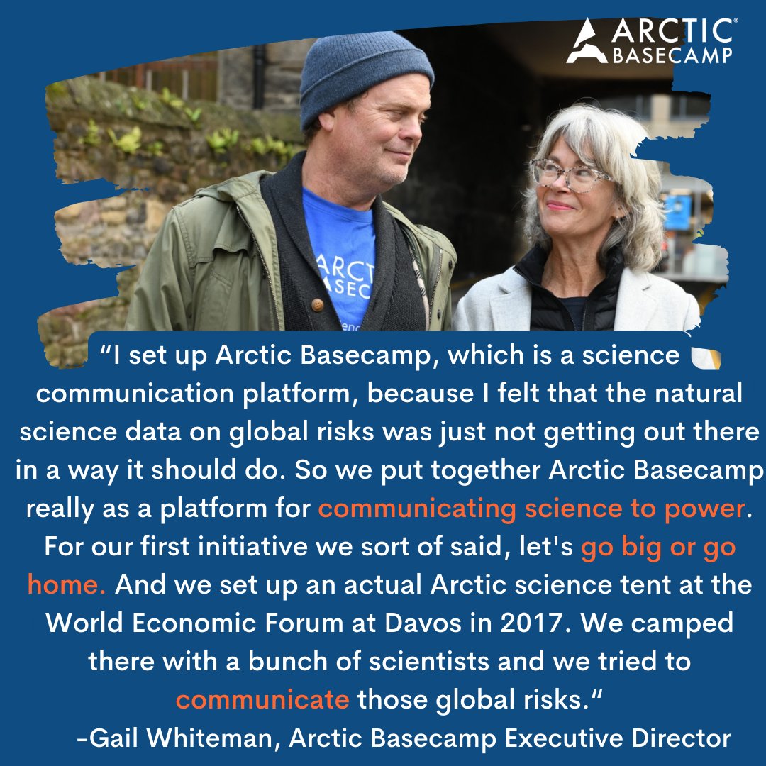 🎙️ @GenerationCO2 and @RainnWilson joined <a href="/LindaLacina/">Linda Lacina</a> on #MeettheLeader to discuss <a href="/ArcticBasecamp/">Arctic Basecamp</a>'s mission. Listen to the episode here: bit.ly/46YGmuM#Davos2… #WEF #wef2024