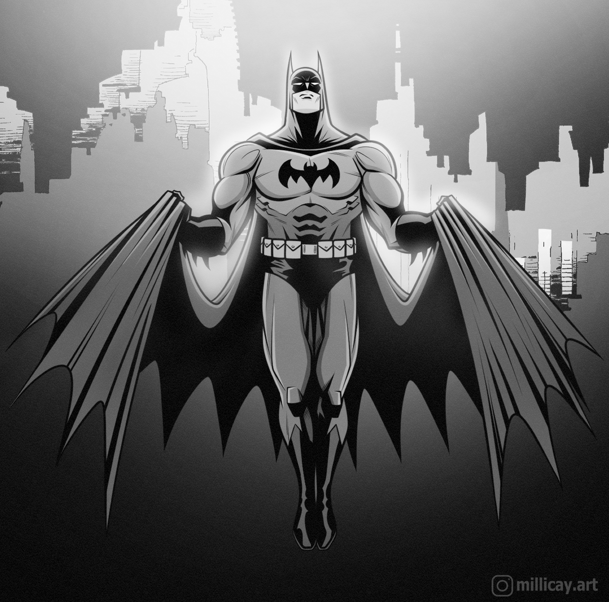 Astonishing Art: Kevin Conroy by Marcelo Millicay