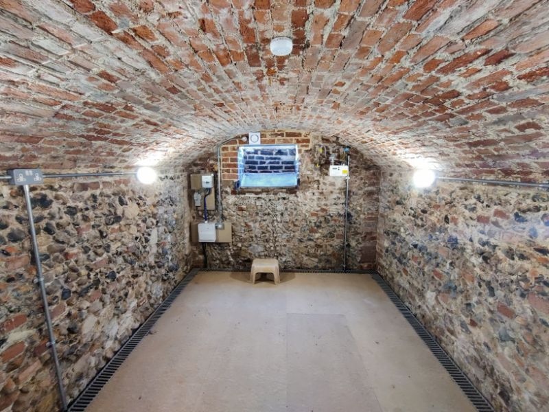 WCP_Suffolk's tweet photo. Here are some before and after photos of a spectacular barrel vaulted brick basement situated beneath a Grade II listed town house in Bury St. Edmunds!

See more here: https://t.co/1g2FWyu9kS #basementrenovation https://t.co/83CoGWFrAl