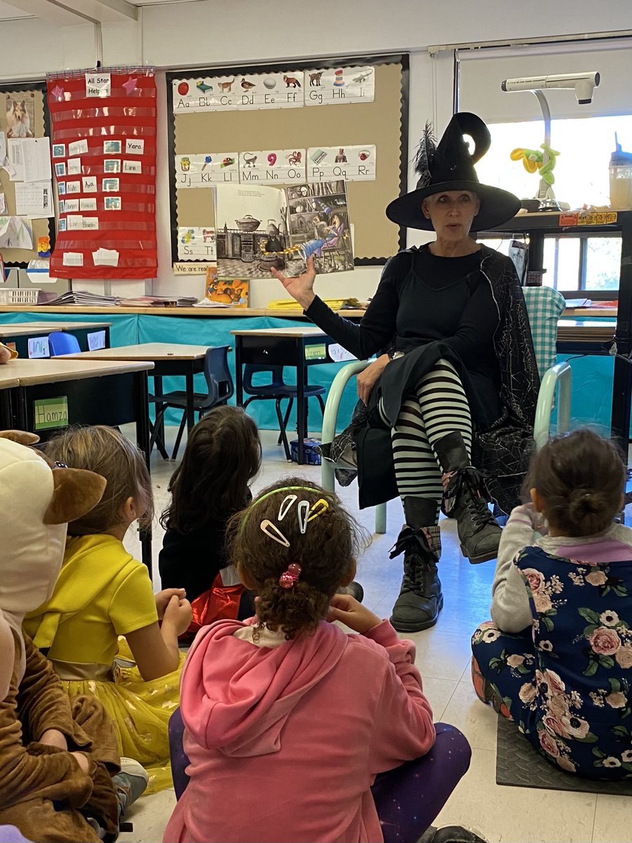 Some Witchy Literacy happening at BPS today! Happy Halloween everyone!