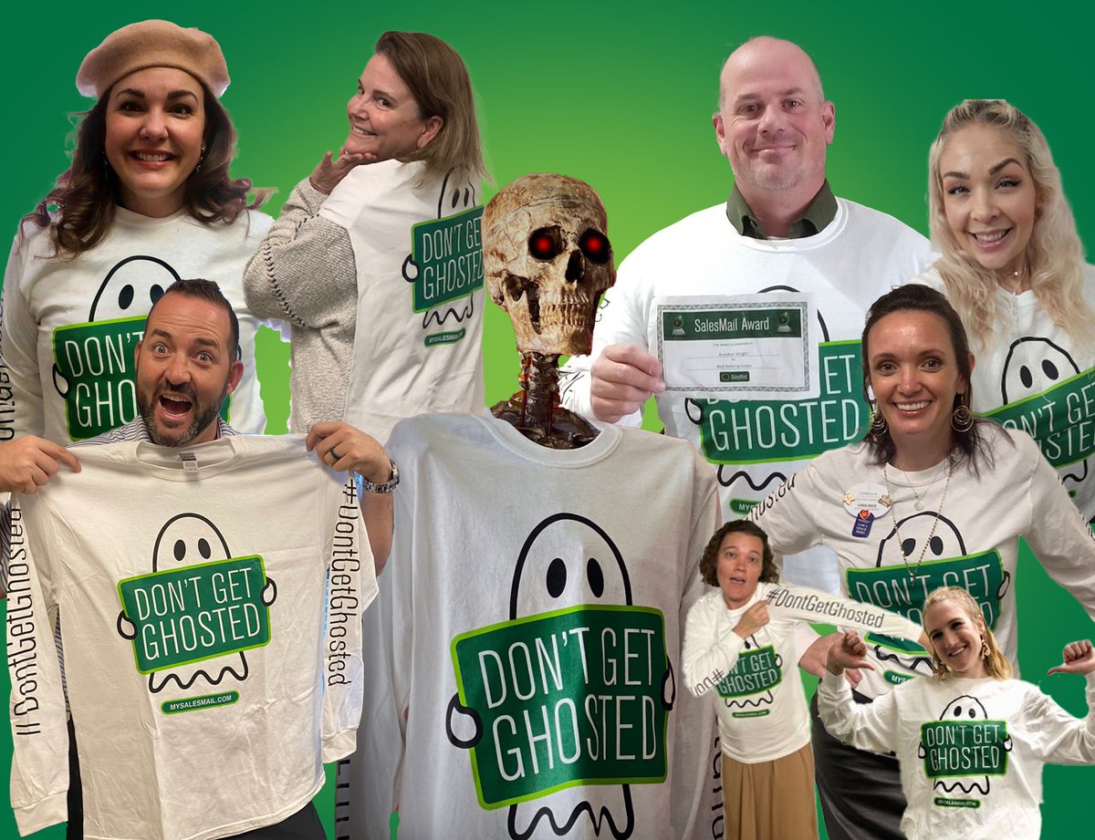 SalesMailApp's tweet image. What is the spookiest thing for a salesperson? Getting ghosted! 👻 

Try SalesMail this #Halloween so you #DontGetGhosted!