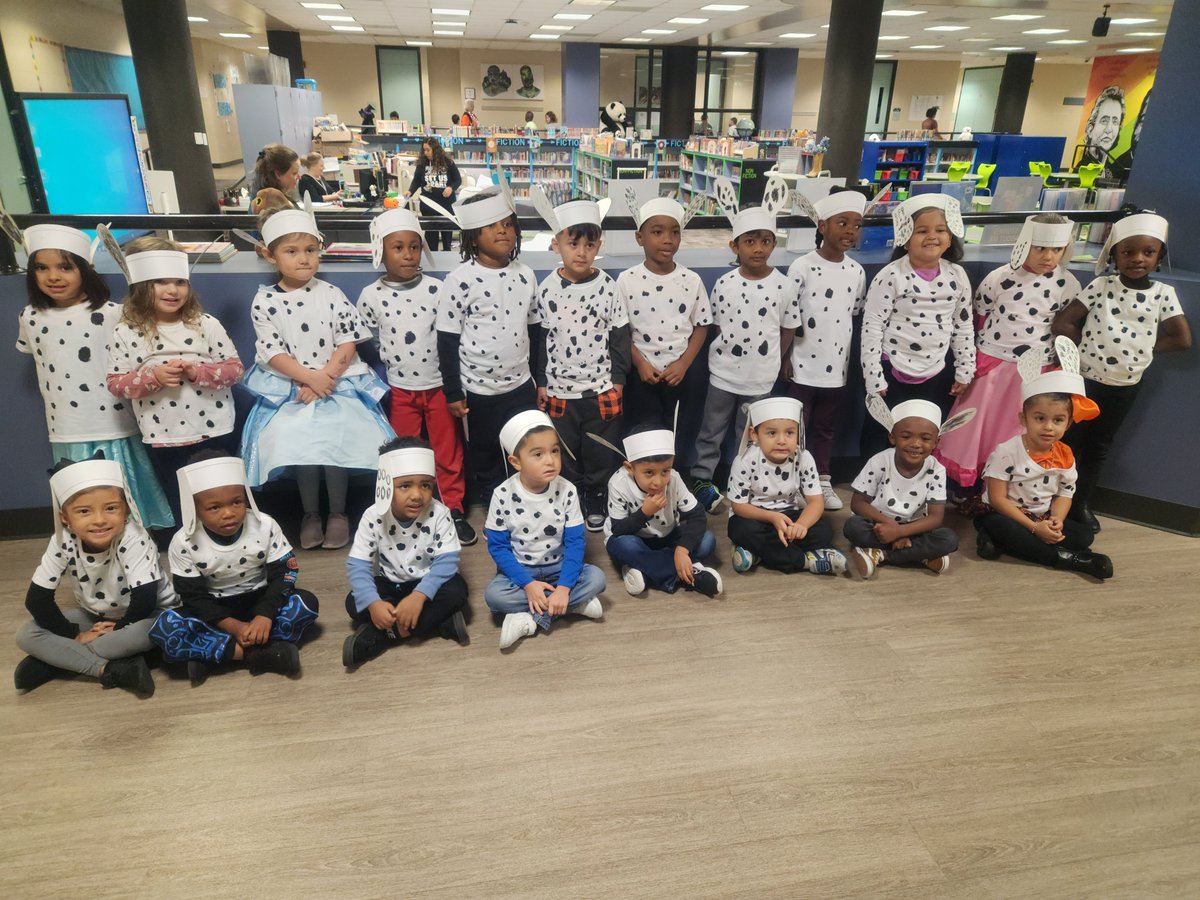 Look at these adorable Prek kids dressed up as dalmatians. @Humble_PreK @HumbleISD @ReadandWriteBFF @Barela_ECE @HumbleISD_WPE