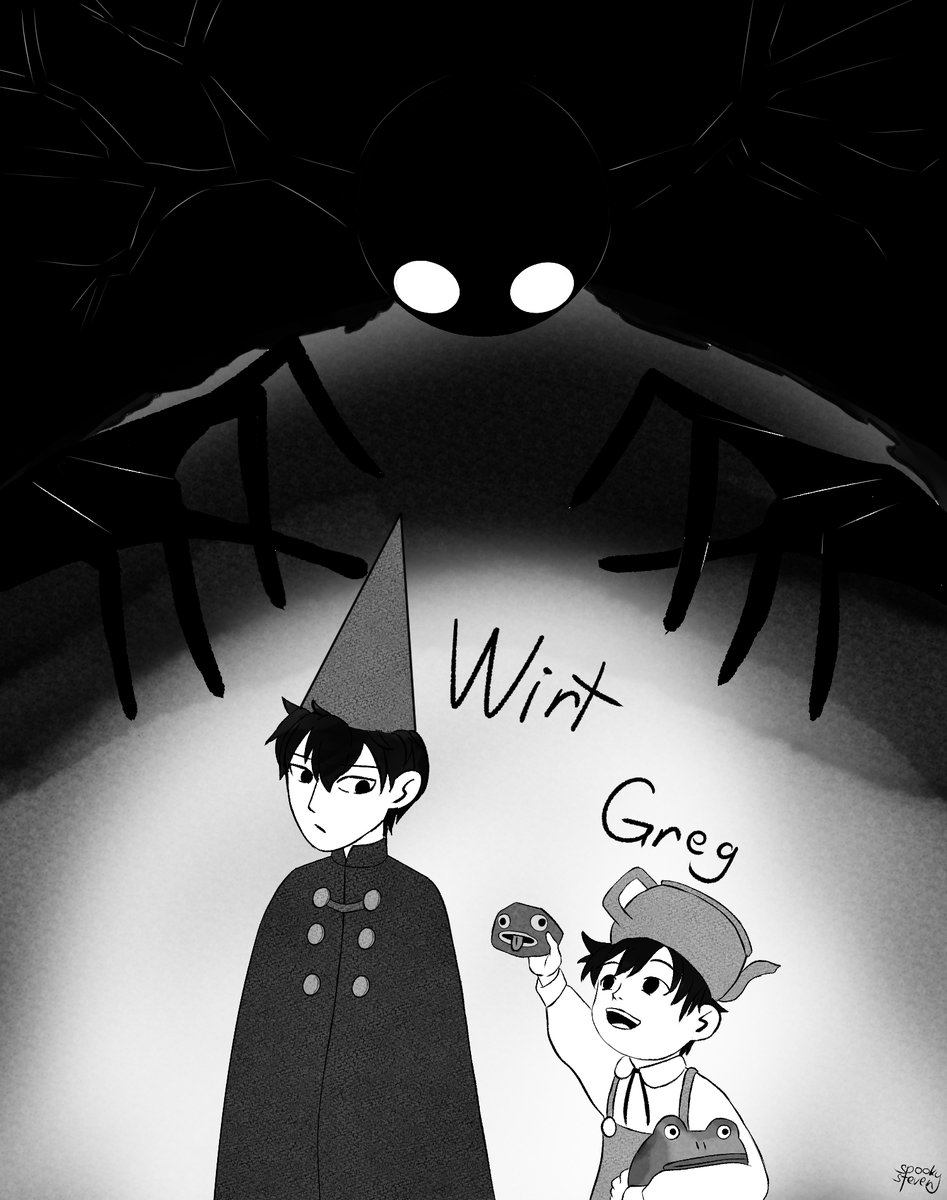 spokysteven's tweet photo. Inktober Day #31:    
Wirt &amp; Greg - Over the Garden Wall

#inktober #inktober2023 #inktober2023day31 #digitalart #digitalartwork #illustration #illustrationart #fanart #Overthegardenwall https://t.co/yXmgXAmAxt