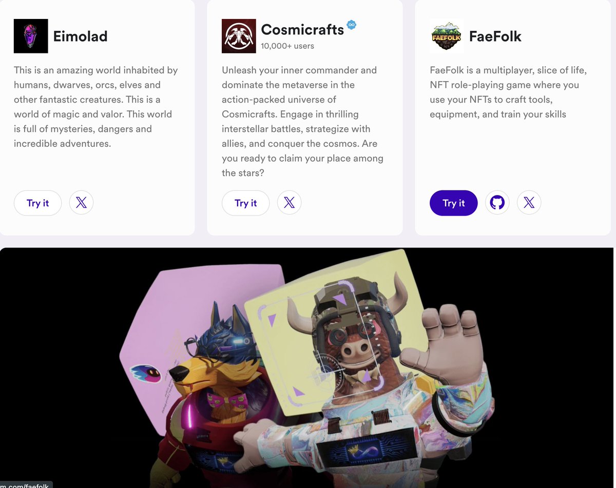 The Internet Computer empowers game developers to build entirely on the #blockchain. 🔗

Canister smart contracts run web services, eliminating centralization, and enabling on-chain game clients. 🎮

Explore gaming on #ICP 👇

internetcomputer.org/ecosystem?tag=…