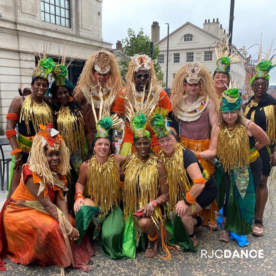 The RJC Dance winning Leeds West Indian Carnival 2023 troupe ‘ Natro-Beat' performed in the Pop-Up Carnival Event on 16/09, in partnership with @EastStreetArts @ace_thenorth @ace_national @_YourCommunity @Leedscommfound @MohnWestlakeFDN @onedanceuk @bamehub @CarnivalLeeds