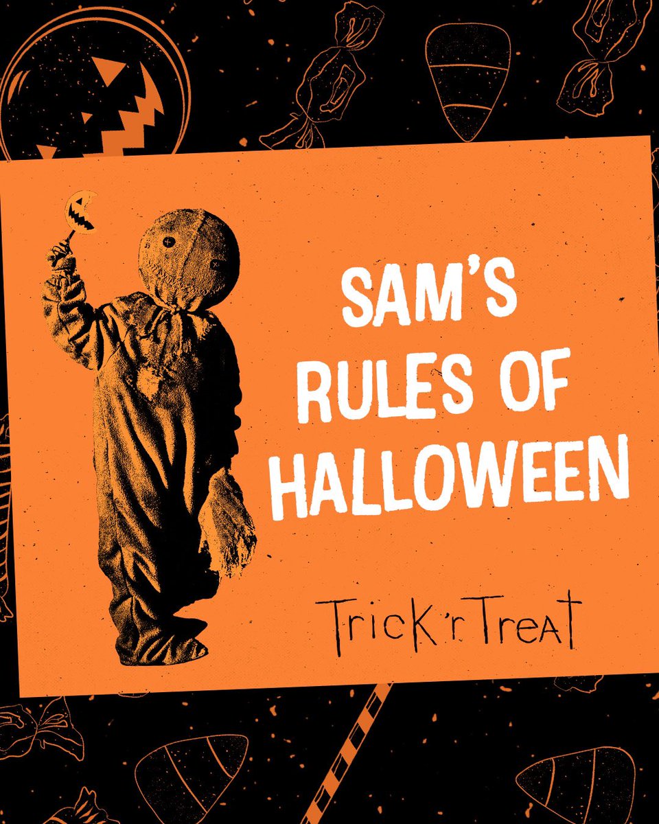 Sam Says: Follow the Rules!

Happy Halloween!!! 🎃 #trickrtreat