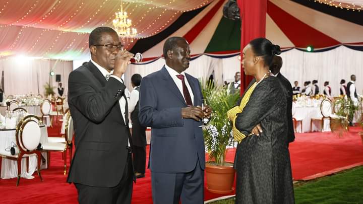 OyulaJohn's tweet photo. environment of politics of power and hierarchy. As a loyal acolyte of Raila Odinga, Wandayi has strategically drunk from the chalice of prosperity a selfless act that has baffled both friends and foes.
#SharedProsperity
#intellectual
#MbelePamoja
#RoyalVisit https://t.co/LfF6X6zWKx